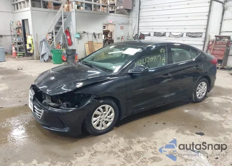 2018 Hyundai Elantra Se from USA, damaged, VIN 5NPD74LF4JH336338